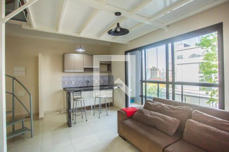 Sala de apartamento à venda com 1 quarto, 57m² em Saúde, São Paulo