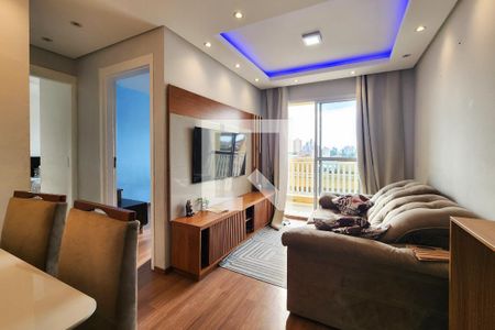 Sala de apartamento para alugar com 2 quartos, 46m² em Santa Terezinha, São Bernardo do Campo