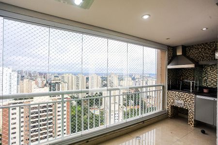 Varanda de apartamento à venda com 3 quartos, 110m² em Jardim Colombo, São Paulo