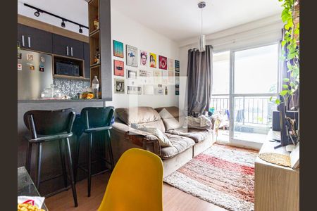 Sala de apartamento para alugar com 2 quartos, 55m² em Brás, São Paulo