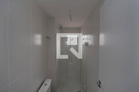 Banheiro de apartamento para alugar com 1 quarto, 34m² em Chácara Mafalda, São Paulo