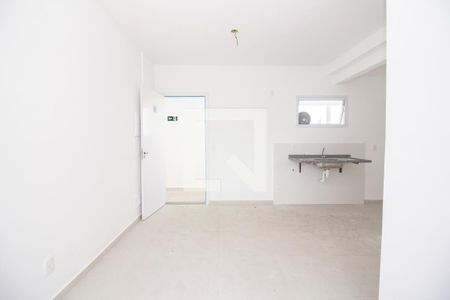 Sala de apartamento para alugar com 1 quarto, 34m² em Chácara Mafalda, São Paulo