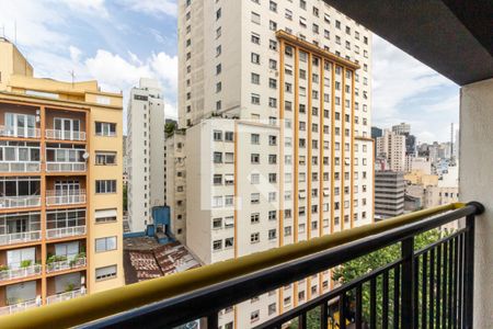 Varanda - Vista de apartamento à venda com 2 quartos, 54m² em Campos Elíseos, São Paulo