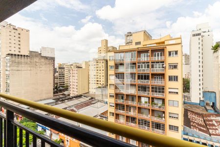 Varanda - Vista de apartamento à venda com 2 quartos, 54m² em Campos Elíseos, São Paulo