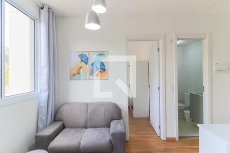 Sala de apartamento para alugar com 2 quartos, 34m² em Santo Amaro, São Paulo