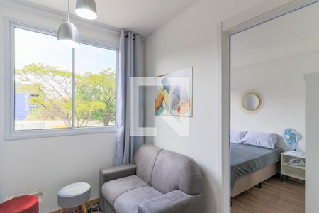 Sala de apartamento para alugar com 2 quartos, 34m² em Santo Amaro, São Paulo