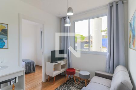 Sala de apartamento para alugar com 2 quartos, 34m² em Santo Amaro, São Paulo