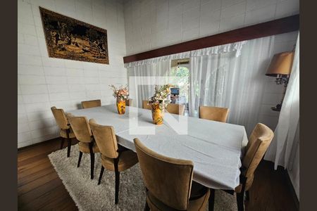 Sala de Jantar de casa à venda com 3 quartos, 201m² em Jardim Leonor, São Paulo