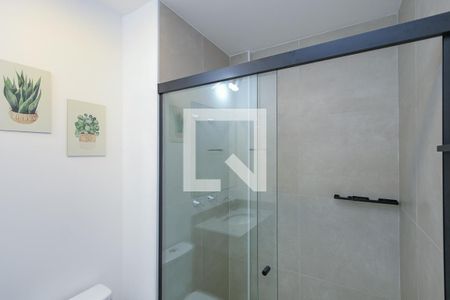 Banheiro de kitnet/studio à venda com 1 quarto, 25m² em Itaim Bibi, São Paulo