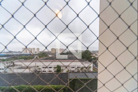 Vista da Sala de apartamento à venda com 2 quartos, 49m² em Vila Homero Thon, Santo André