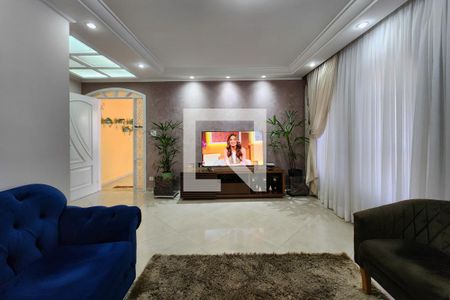 Sala de tv/estar de casa à venda com 4 quartos, 302m² em Jardim Sao Caetano, São Caetano do Sul