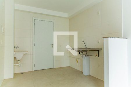 Sala/Cozinha de apartamento à venda com 2 quartos, 34m² em Cambuci, São Paulo