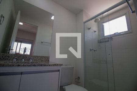 Banheiro de apartamento à venda com 2 quartos, 77m² em Vila Cordeiro, São Paulo