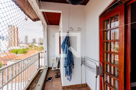 Varanda da Sala de apartamento à venda com 3 quartos, 119m² em Santa Maria, Santo André