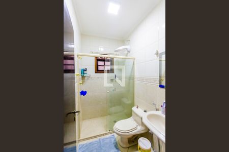 Banheiro de apartamento à venda com 3 quartos, 119m² em Santa Maria, Santo André