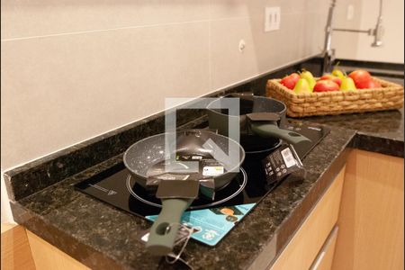 Cozinha cooktop de kitnet/studio para alugar com 1 quarto, 24m² em Bela Vista, São Paulo