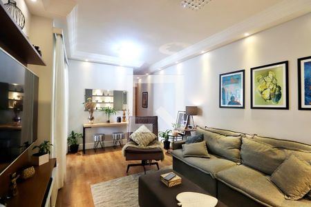Sala de apartamento à venda com 3 quartos, 80m² em Santa Teresinha, Santo André