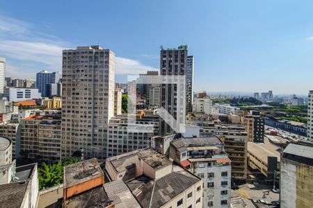 varanda vista de apartamento à venda com 1 quarto, 34m² em Liberdade, São Paulo