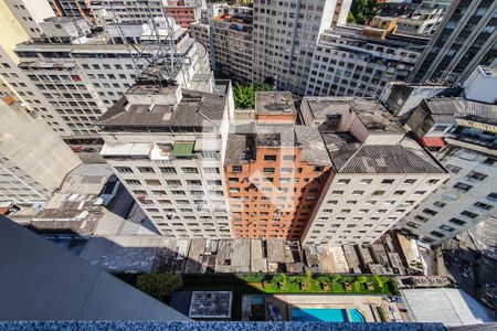 varanda de apartamento à venda com 1 quarto, 34m² em Liberdade, São Paulo
