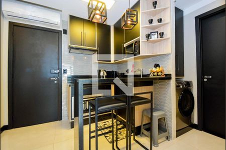 Cozinha de kitnet/studio à venda com 1 quarto, 37m² em Centro, Guarulhos