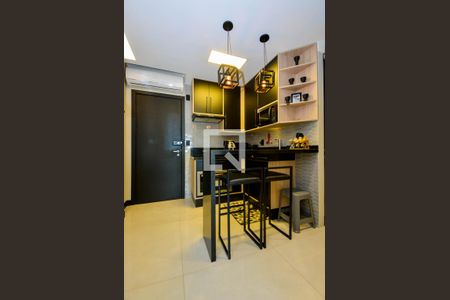 Cozinha de kitnet/studio à venda com 1 quarto, 37m² em Centro, Guarulhos