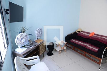 Sala de casa de condomínio para alugar com 1 quarto, 62m² em Aviação , Praia Grande