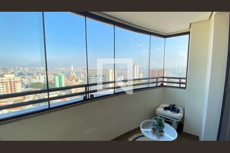 Varanda da Sala  de apartamento à venda com 4 quartos, 186m² em Vila Formosa, São Paulo