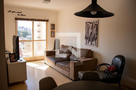 Sala de apartamento à venda com 3 quartos, 96m² em Bosque, Campinas