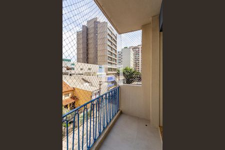 Varanda da Sala de apartamento à venda com 3 quartos, 115m² em Centro, Santo André