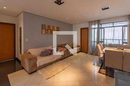 Sala de apartamento para alugar com 4 quartos, 124m² em Liberdade, Belo Horizonte