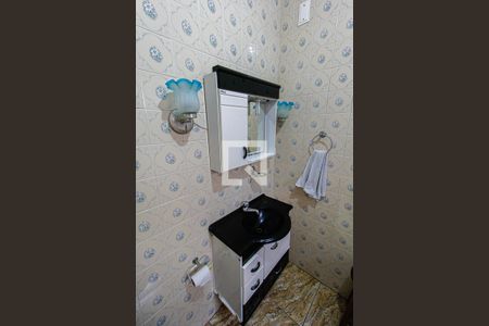 Banheiro da Suíte de casa à venda com 5 quartos, 230m² em Parque João Ramalho, Santo André