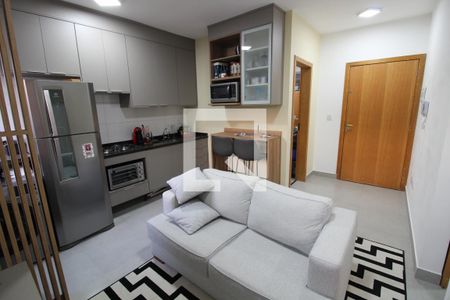 Sala/Cozinha de apartamento à venda com 2 quartos, 30m² em Vila Celeste, São Paulo