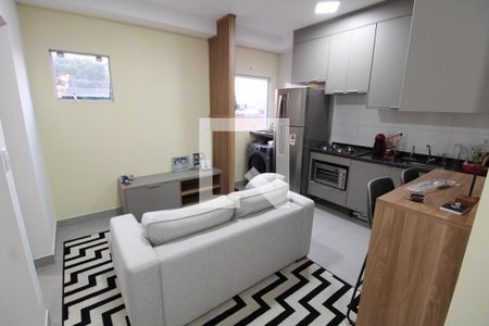 Sala/Cozinha de apartamento à venda com 2 quartos, 30m² em Vila Celeste, São Paulo