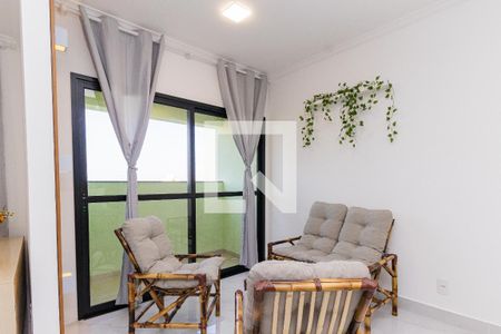 Sala de apartamento para alugar com 2 quartos, 65m² em Jardim América, São José dos Campos