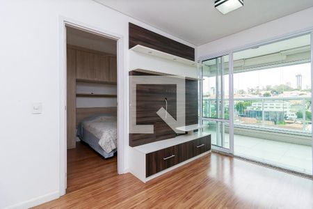 Sala de apartamento à venda com 1 quarto, 43m² em Campo Belo, São Paulo