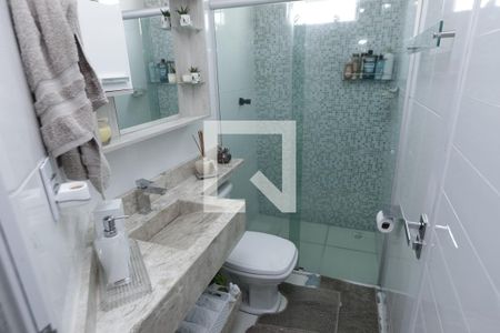 Banheiro de apartamento à venda com 2 quartos, 70m² em Darcy Vargas, Belo Horizonte