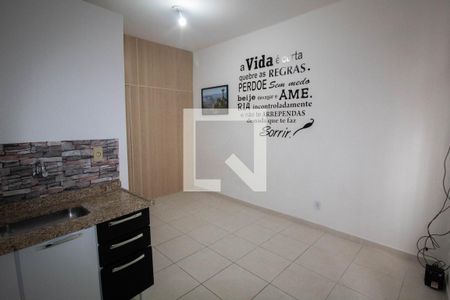 Sala/Cozinha de kitnet/studio para alugar com 1 quarto, 40m² em Jardim America, Rio de Janeiro