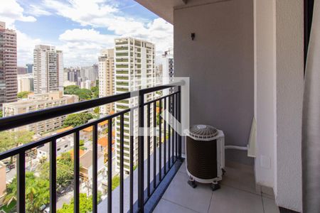 Varanda de apartamento à venda com 1 quarto, 32m² em Perdizes, São Paulo