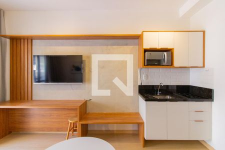 Sala de apartamento à venda com 1 quarto, 32m² em Perdizes, São Paulo