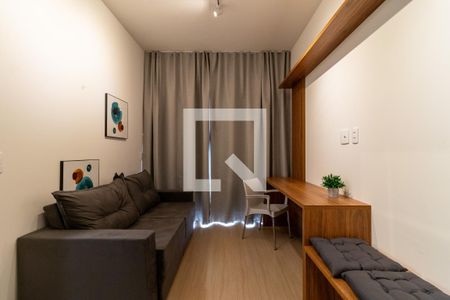 Sala de apartamento para alugar com 1 quarto, 32m² em Perdizes, São Paulo