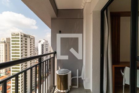 Varanda de apartamento para alugar com 1 quarto, 32m² em Perdizes, São Paulo