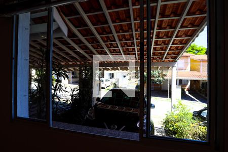 Sala  - vista de casa de condomínio para alugar com 2 quartos, 101m² em Granja Viana, Cotia