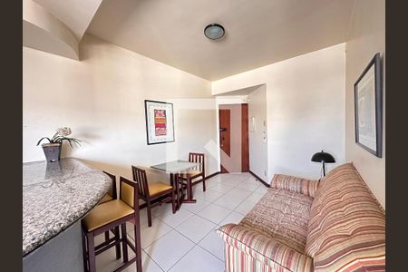 Sala de apartamento para alugar com 1 quarto, 36m² em Lourdes, Belo Horizonte