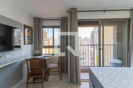 Sala/Quarto de kitnet/studio para alugar com 1 quarto, 25m² em Campo Belo, São Paulo