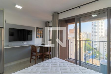 Sala/Quarto de kitnet/studio para alugar com 1 quarto, 25m² em Campo Belo, São Paulo