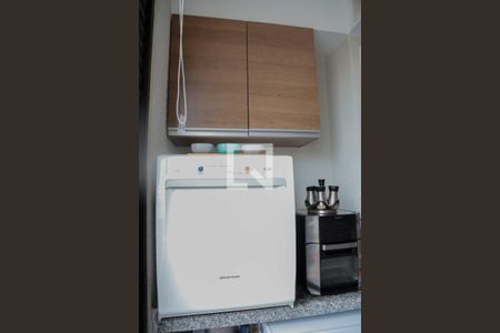 cozinha de apartamento para alugar com 1 quarto, 32m² em Vila Yolanda, Osasco
