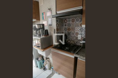 Cozinha de apartamento para alugar com 1 quarto, 32m² em Vila Yolanda, Osasco