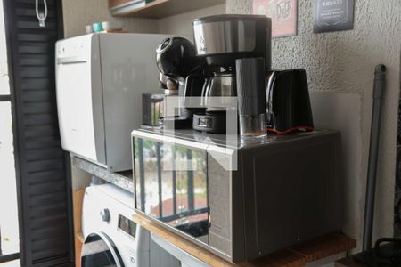 Cozinha de apartamento para alugar com 1 quarto, 32m² em Vila Yolanda, Osasco