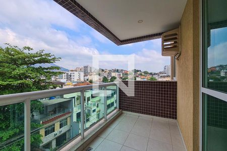 Varanda de apartamento à venda com 3 quartos, 80m² em Méier, Rio de Janeiro