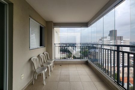 Varanda gourmet de apartamento à venda com 3 quartos, 82m² em Santa Paula, São Caetano do Sul